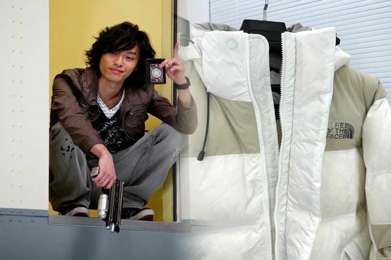 ノース フェイス dot shot jacket