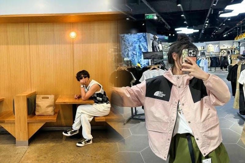 ノース フェイス thunder roundneck jacket