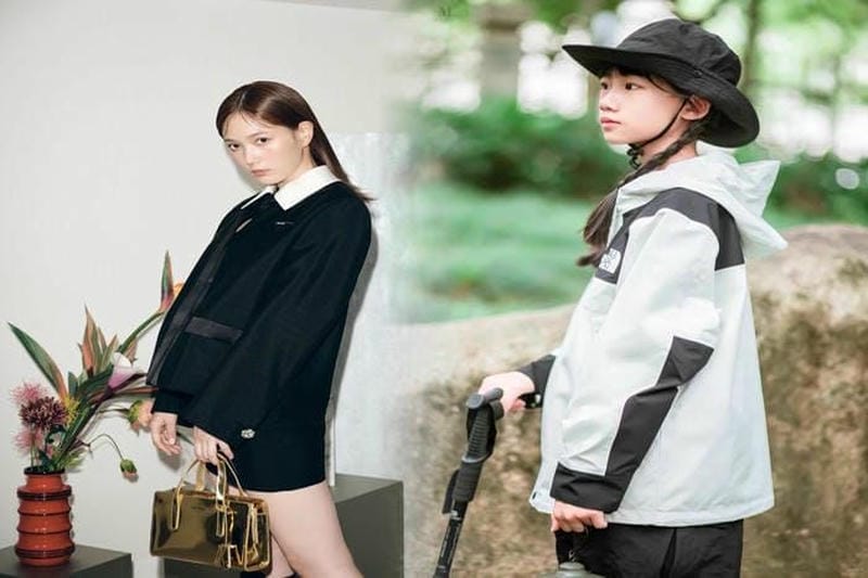 大学生 ノース フェイス 服
