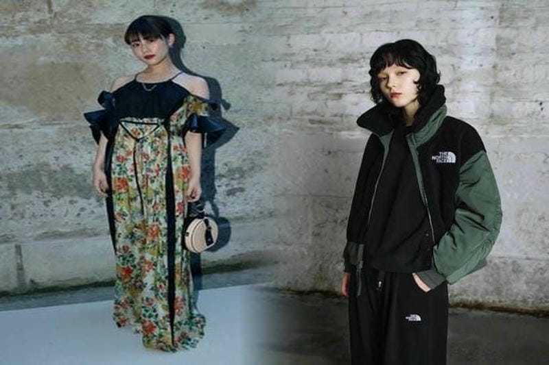 ノースフェイスの刺繍の位置は？