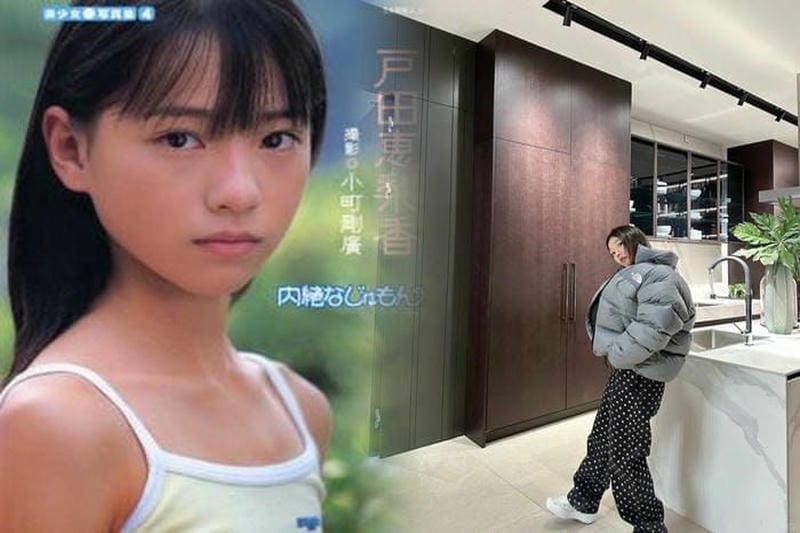 ノース フェイス ニット 帽 コーデ