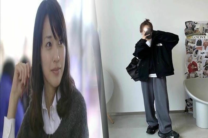 ノース フェイス アノラック コーデ