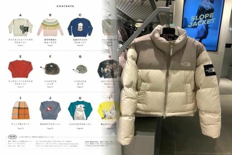 山 ガール ファッション ノース フェイス