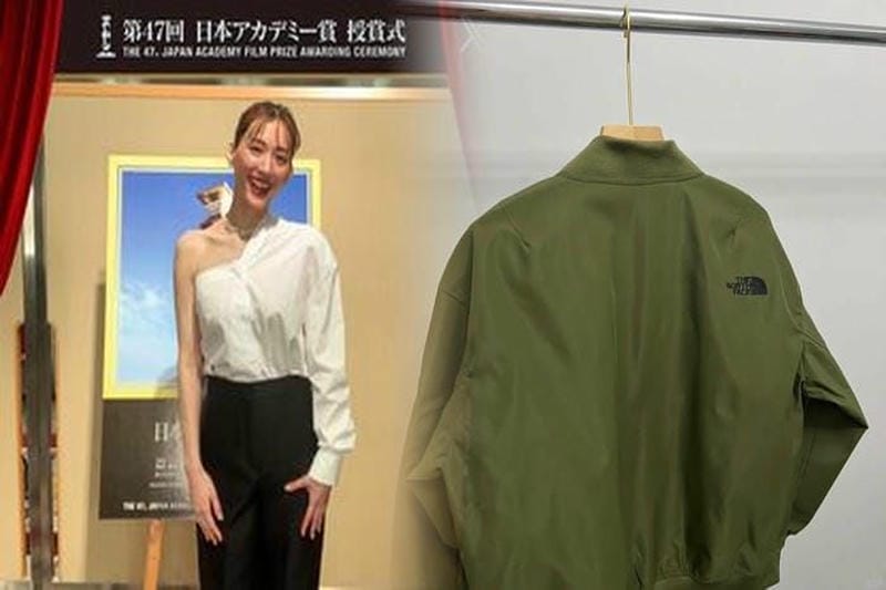 ノース フェイス ニット 帽 コーデ レディース