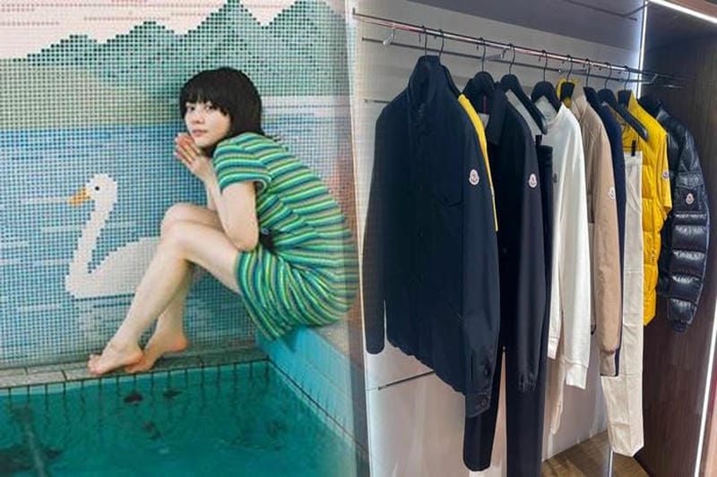 【限定カラー】MONCLER モンクレール カーディガン 異素材 ダウン
