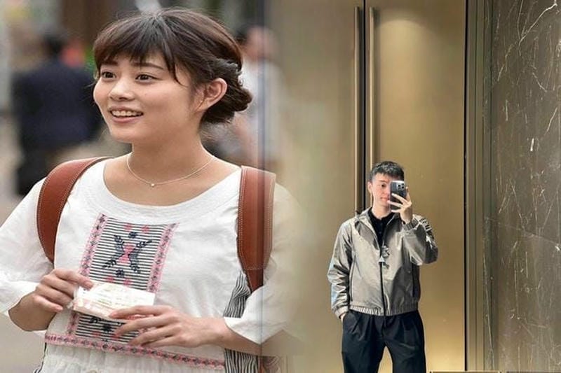 モンクレール タグ 茶色