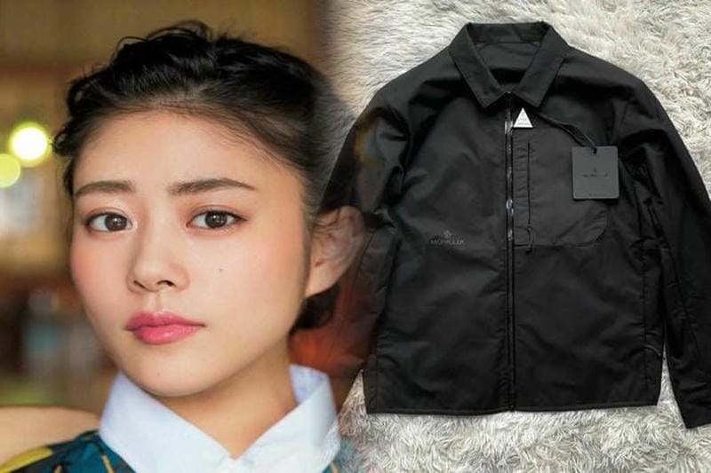 雑誌掲載 MONCLER ジップアップパーカ 8g00035-v8183