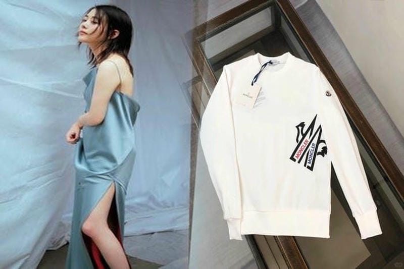 「モンクレール ジーニアス」の2019-20年秋冬プレゼンテーション会場には全身ダウンの強者も