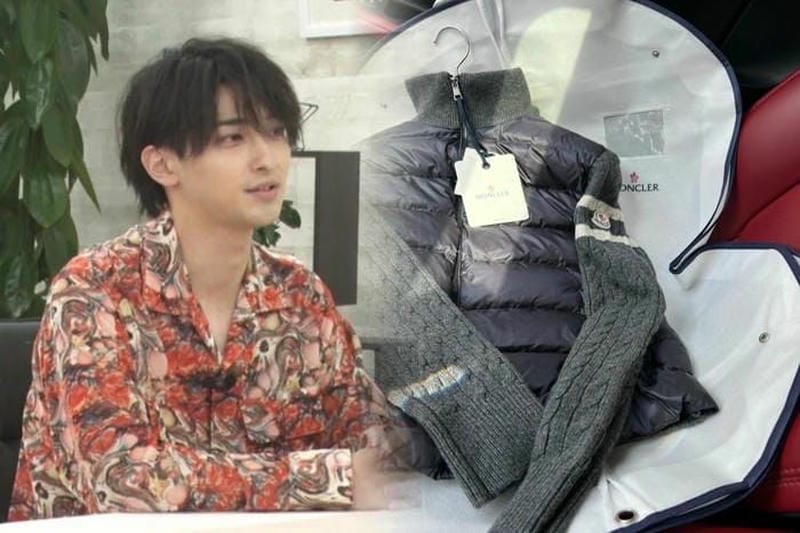 「モンクレール ジーニアス」の2019-20年秋冬プレゼンテーション会場には全身ダウンの強者も