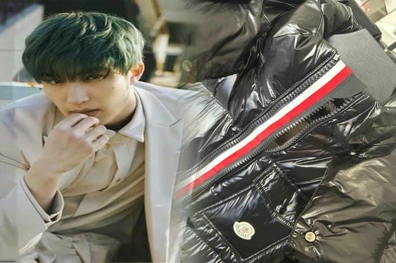 モンクレール タグ 茶色