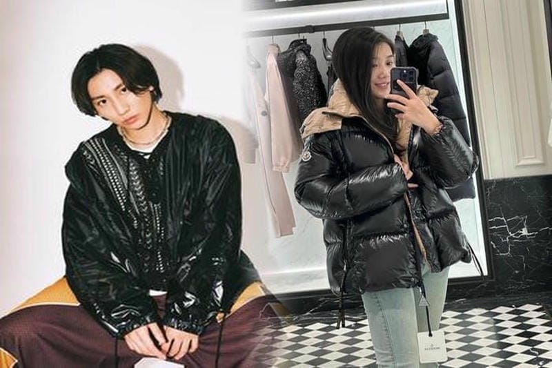 モンクレール 赤 ベスト