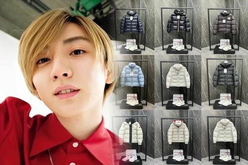 モンクレール ニット 帽 トリコロール