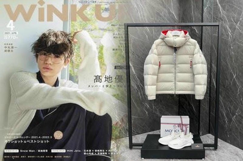 モンクレール 着用