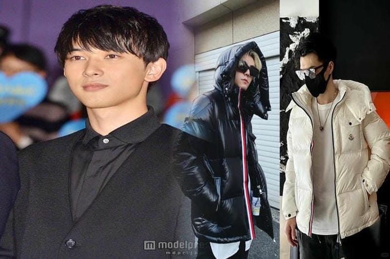 「モンクレール ジーニアス」の2019-20年秋冬プレゼンテーション会場には全身ダウンの強者も