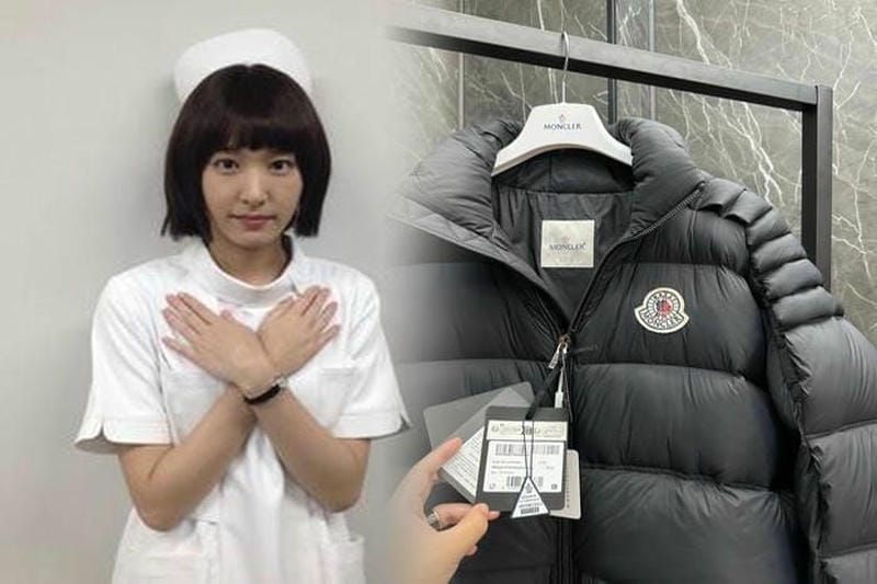 モンクレール ショート 丈 レディース