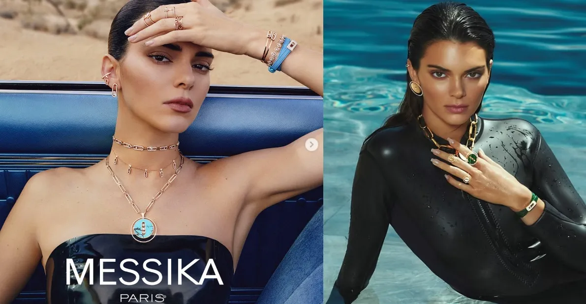 3.6 Kendall Jenner × Messika（ダイヤチェーン）.webp