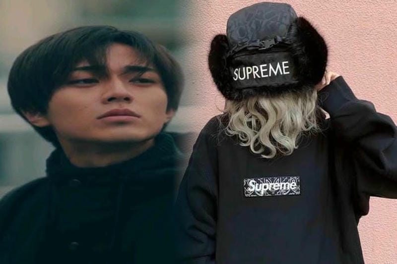 シュプリーム パーカー 川口 春奈