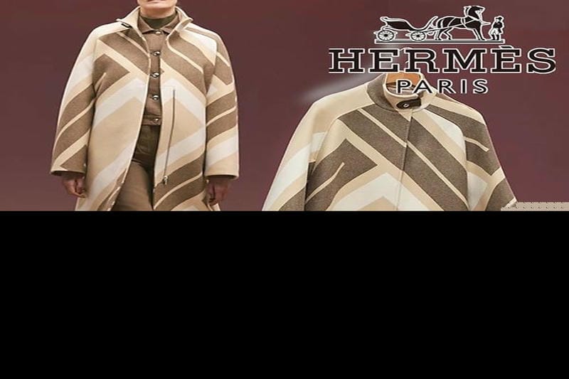 「エルメス」ダブルカシミアのショートコートに一目ぼれ｜乗馬ブランケットを思わせるレザーディテールが素敵！