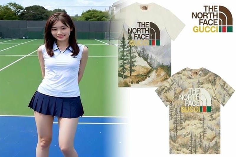 バレンシアガ グッチ コラボ tシャツ