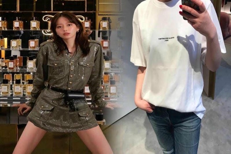ステラマッカートニーのTシャツでおしゃれ度アップ