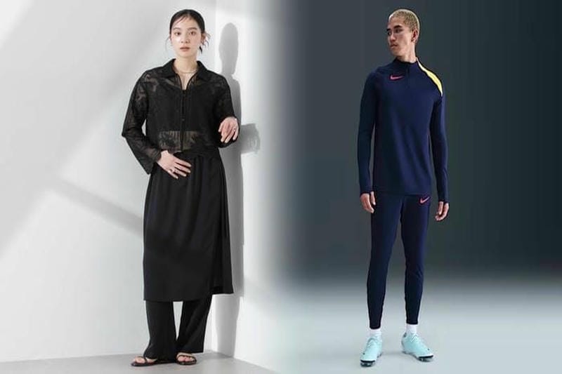 ナイキとアンブッシュ、コシェなどがコラボ“法被”着想の女性向けフットボールジャージ