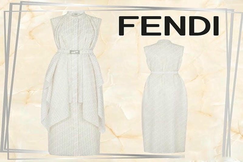 フェンディ(FENDI)の2021年春夏コレクションから、限定ドレスなどが登場。