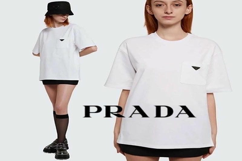 PRADA レザー バケットバッグ