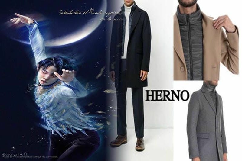 デニムonデニムにウールコートが冬ならではのリッチ感を添える