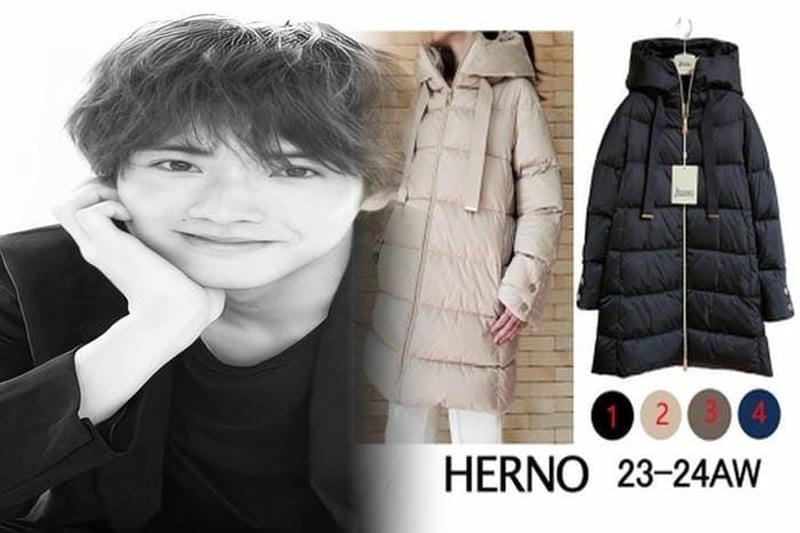 デニムonデニムにウールコートが冬ならではのリッチ感を添える