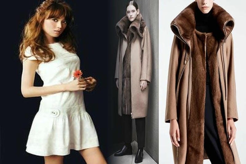 白いロングコートを合わせるには？このようなファッションとスタイルを身に着けています〜