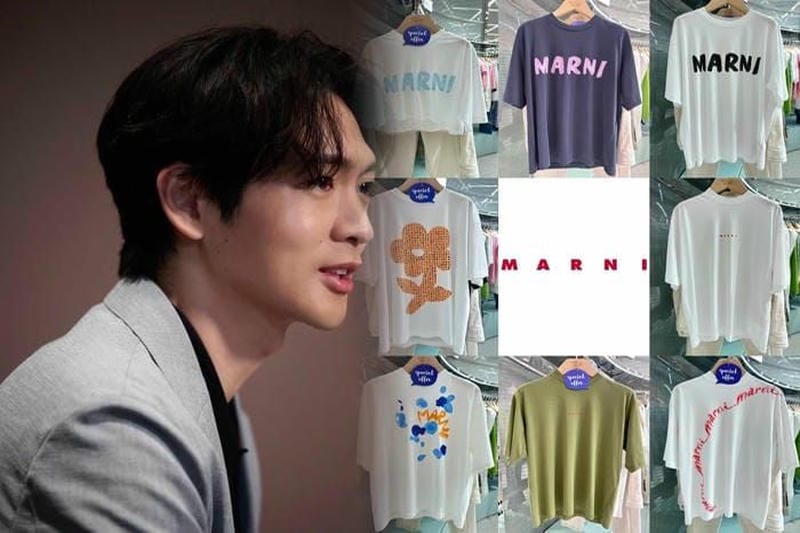 マルニTシャツで作るシンプルで上品な春コーデ