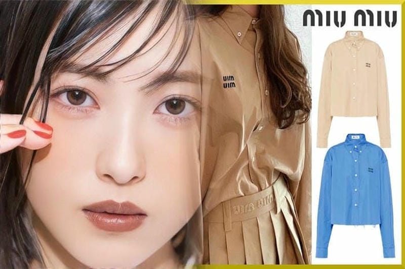 2024年春夏のミュウミュウTシャツで作るカジュアルコーデ