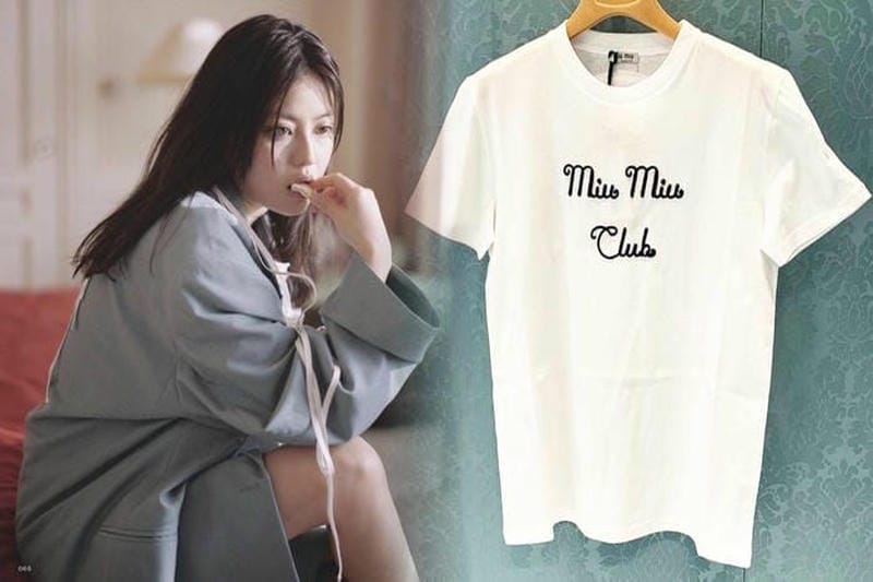 石原さとみも愛用するMiu Miu Tシャツのスタイル特集