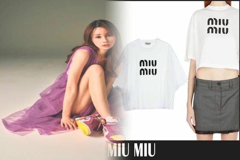 トレンド感満載！2024年のミュウミュウTシャツコレクション