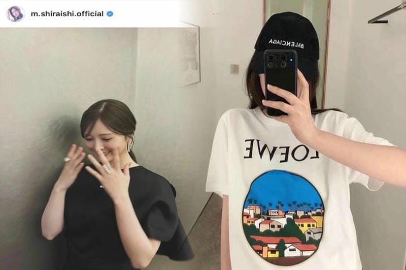 ロエベのTシャツの異なるサイズの違いは何ですか？