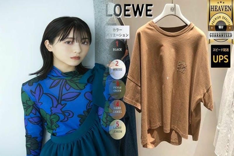 ロエベのTシャツの異なるサイズの違いは何ですか？
