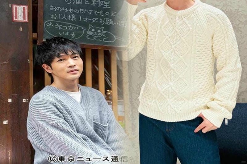 ボウタイブラウス&ベルトがキーアイテムのフレンチスタイル