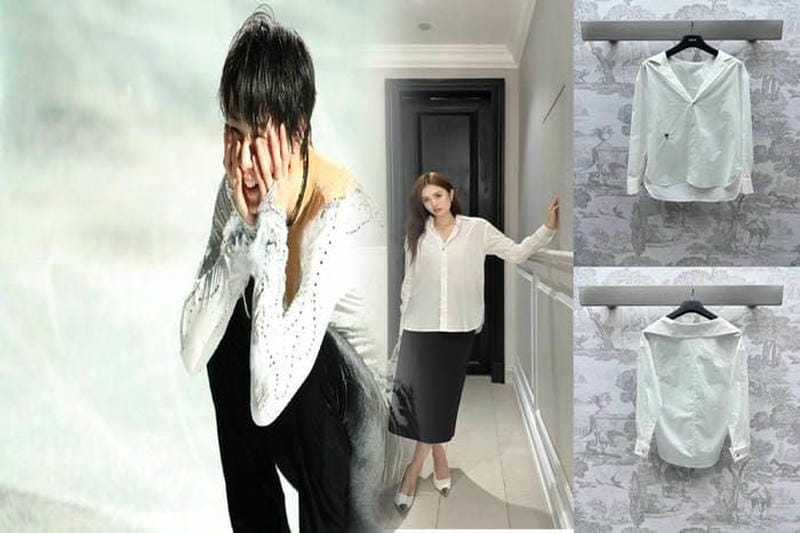 品漂うロングワンピースにディオールスニーカーを合わせて、今どきのおしゃれを手に入れて