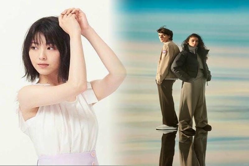 カナダ グース 黒 ワッペン