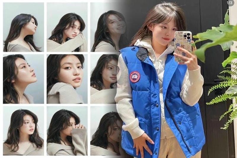 カナダ グース 雪山