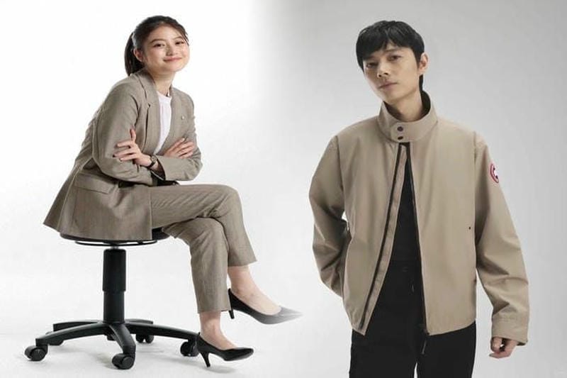 カナダ グース ワッペン 右