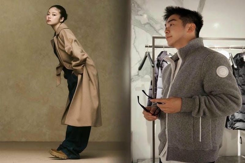 カナダ グース 芸能人 インスタ