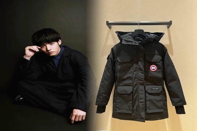 カナダ グース 雪山