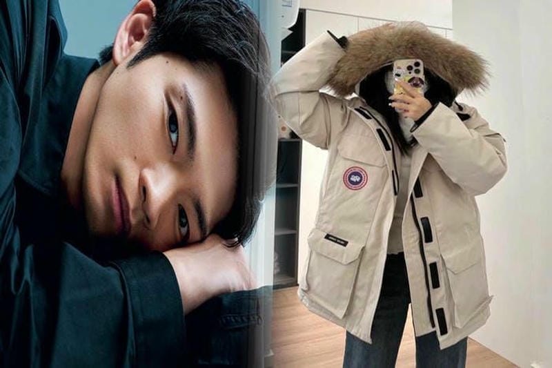 ニット 帽 カナダ グース