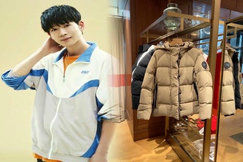 カナダ グース 試着