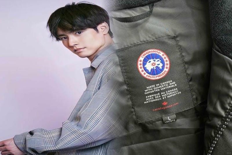 カナダ グース ワッペン 右