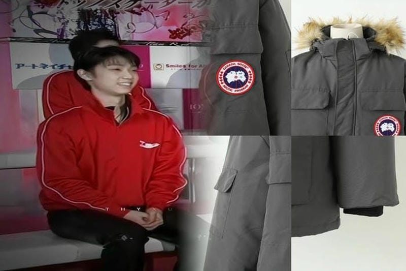 カナダ グース 黒 ワッペン