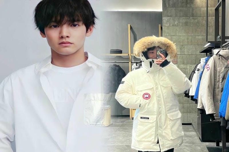 カナダ グース 芸能人 メンズ