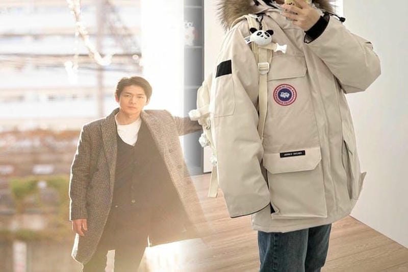 カナダ グース jasper サイズ