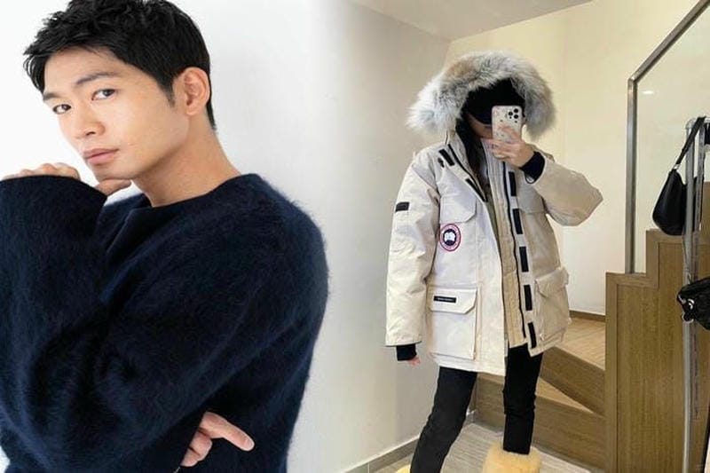 カナダ グース レディース l サイズ